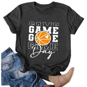 Ithalt Baseball Mom Shirt Game Day Shirts Baseball Graphic Tshirts